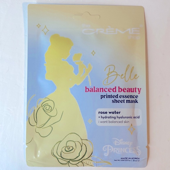 the Crème shop Disney Princess Belle Sheet Face Mask - Picture 1 of 2